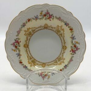 Noritake Japan Vintage 1933 Chablis Porcelain 22K Gold Bonded Soup Bowl